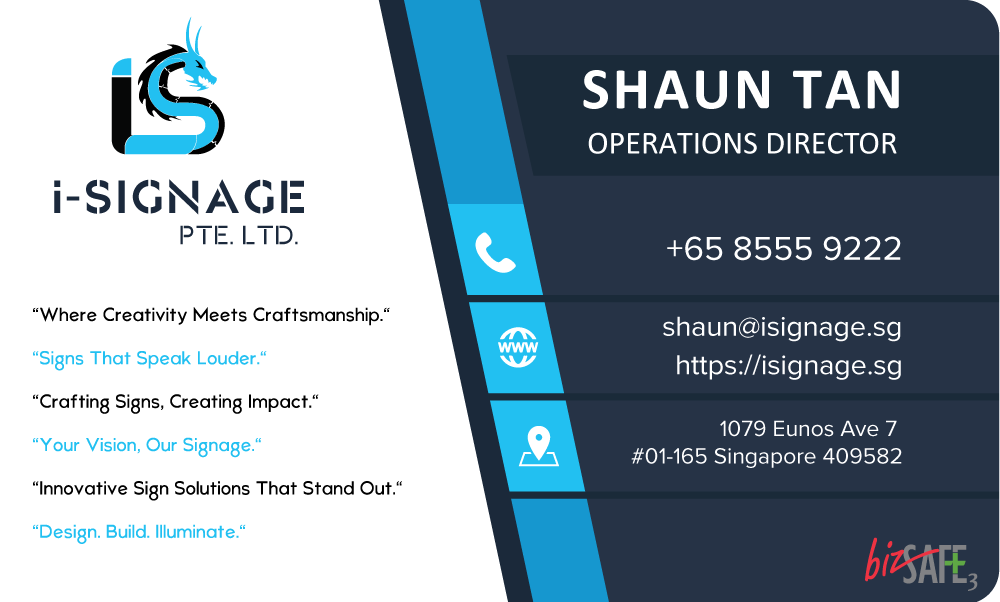 i-Signage Namecard